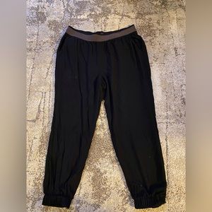 Women’s Bebe baggy rhinestone joggers